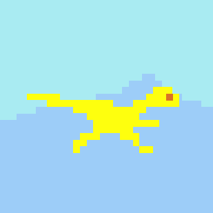 Dino Run (Flash Game FULL playthrough) 