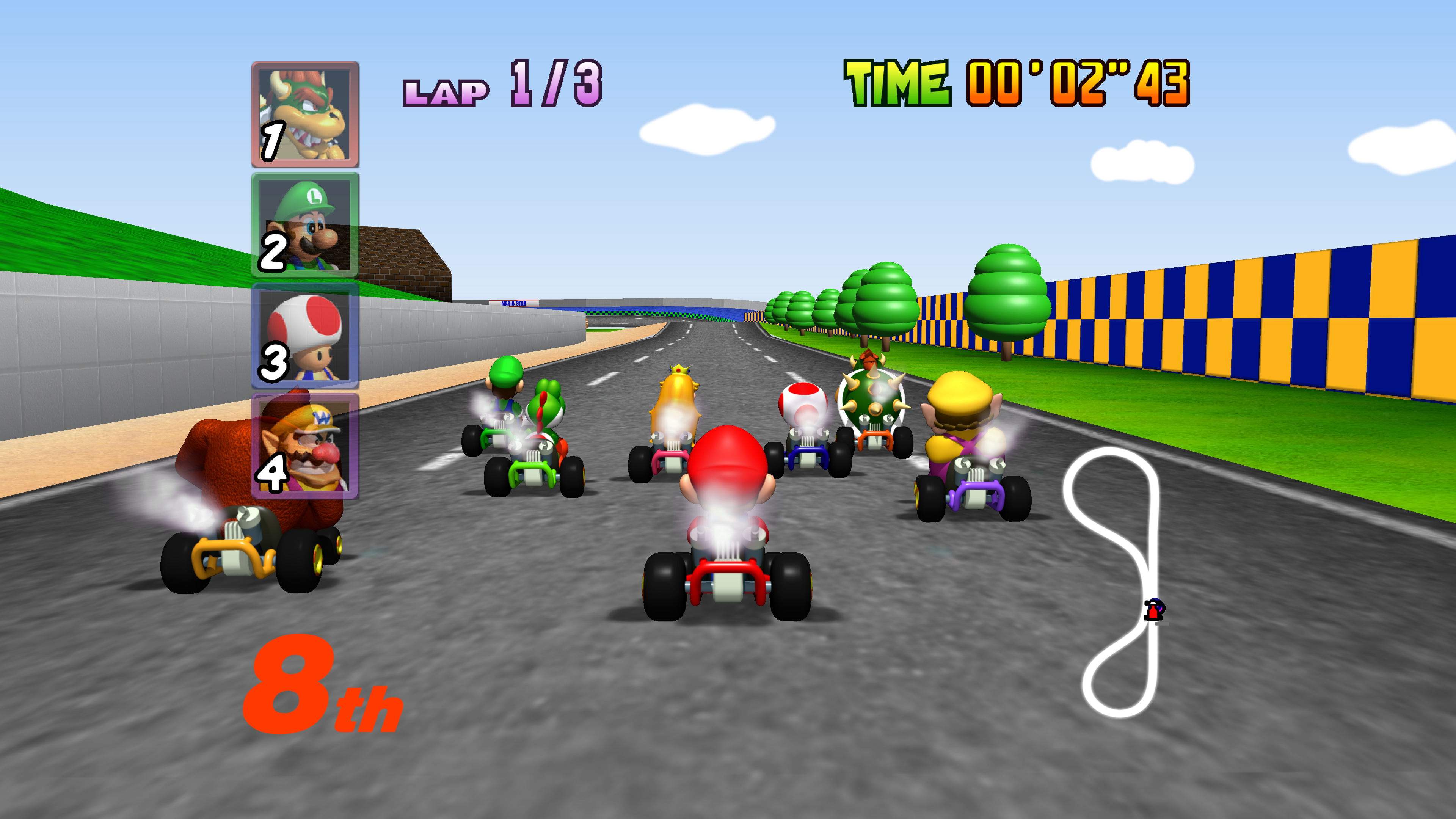 Mario Kart 64 HD • Texture Pack