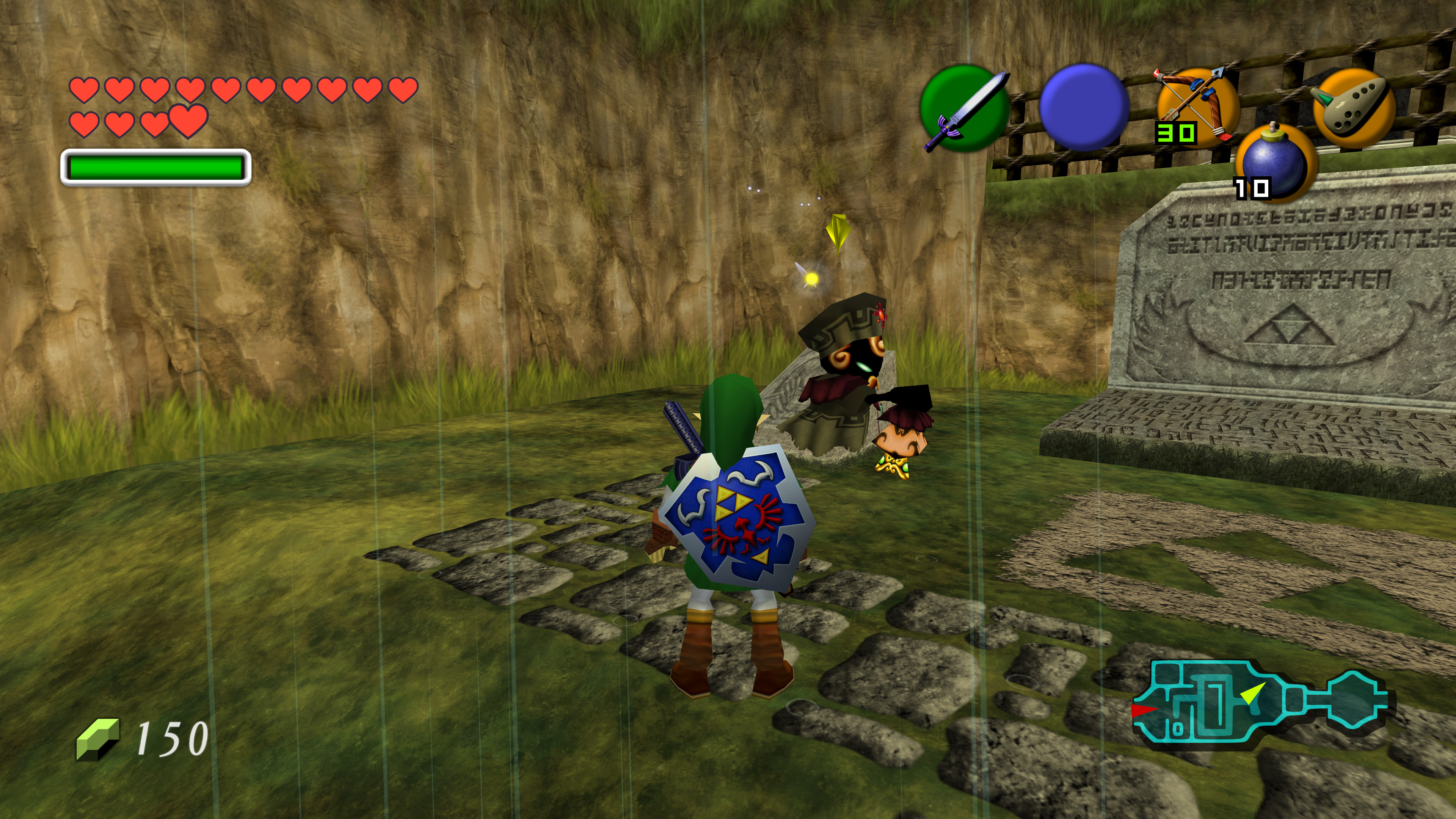 An unofficial Ocarina of Time PC port is out now with HD graphics and mods