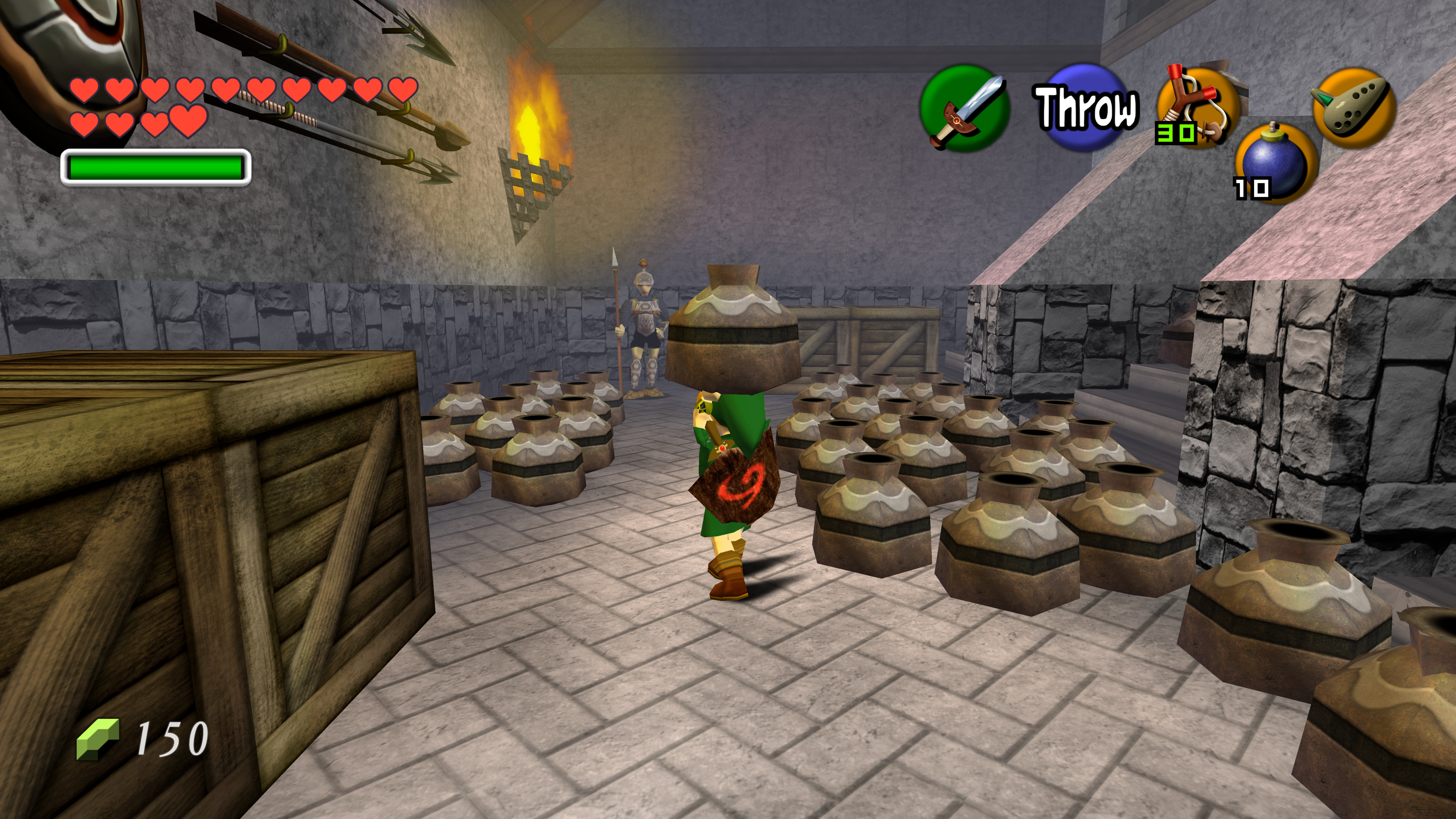 Play as Link from: The Legend of Zelda Texture Pack